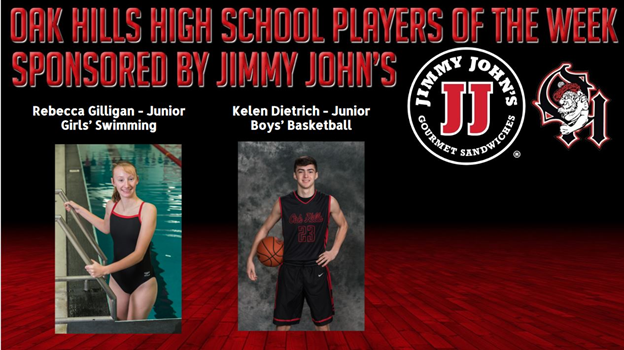 picture of students as players of the week